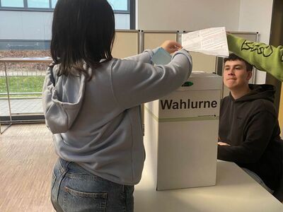 Juniorwahl an der Gesamtschule Höhscheid