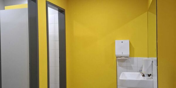 renovierte Toiletten
