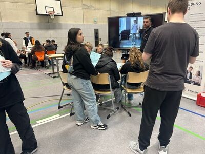 Berufswahlzirkel an der Gesamtschule Höhscheid
