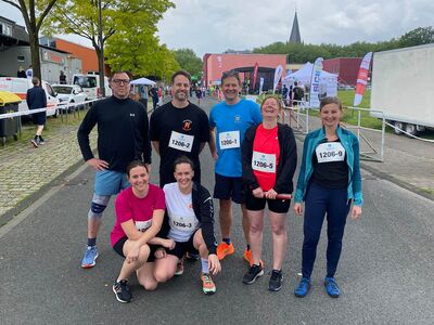 Gesamtschule Höhscheid beim Klingenlauf
