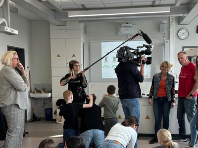 Erstellung eines Films der Lebensretter an der GEH