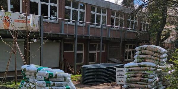 Aktionen im Schulgarten