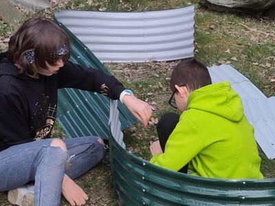 Aktionen im Schulgarten