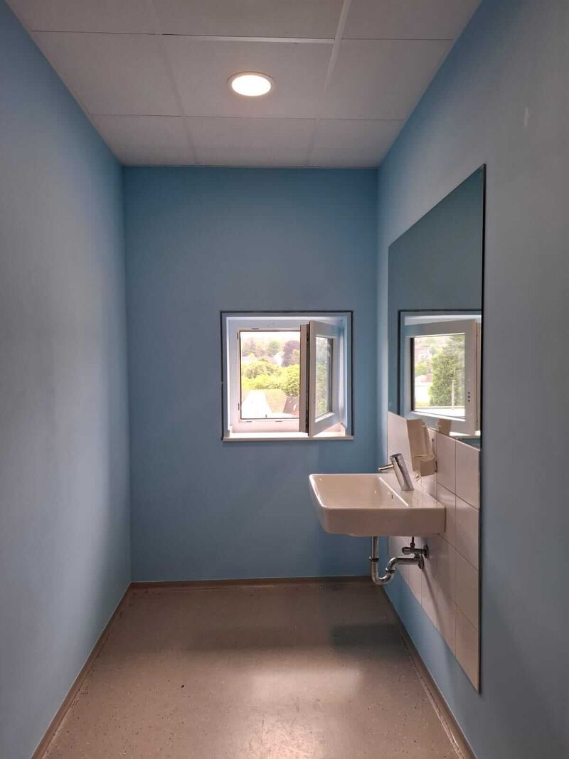 renovierte Toiletten