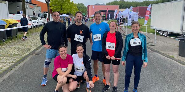 Gesamtschule Höhscheid beim Klingenlauf