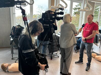 Erstellung eines Films der Lebensretter an der GEH